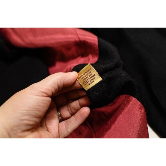 April Cornell Embroidered Tunic Dress S Black Cotton/Rayon Womens Party Office - Picture 5 of 5